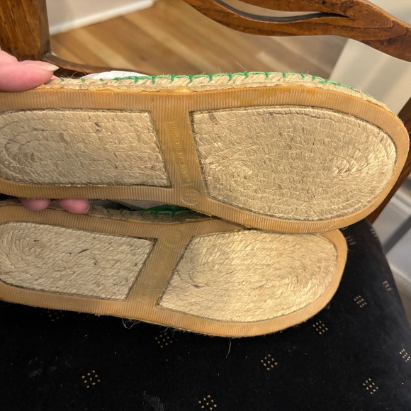 Green Sequin mules sz 9.5 - Picture 3 of 5